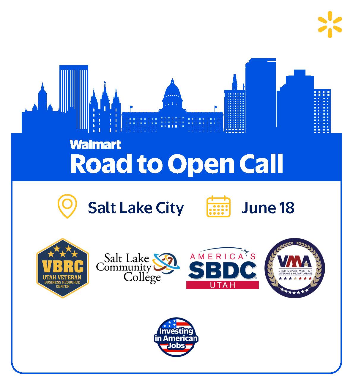 Walmart Open Call Roadshow